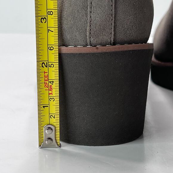 Vionic Hazal Wedge Ankle Boots Zip Up Stone Suede Arch Support Women 9.5 NWOB - Picture 8 of 10